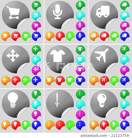 Shopping cart, Microphone, Truck, Moving, T-Shirt, 22123759