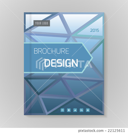 Polygonal vector design template layout for Polygonal vector design template layout for 22125611