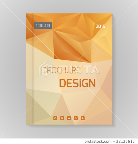 Polygonal vector design template layout for Polygonal vector design template layout for 22125613