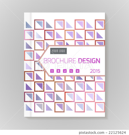 Polygonal vector design template layout for 22125624