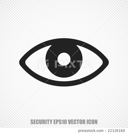 Safety vector Eye icon. Modern flat design. Safety vector Eye icon. Modern flat design. 22126168