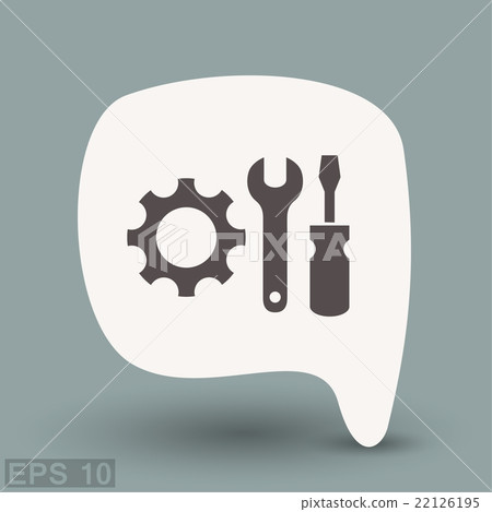 Pictograph of gear 22126195