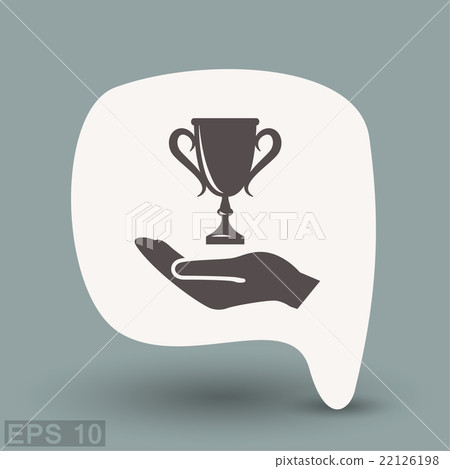 Pictograph of champions cup 22126198