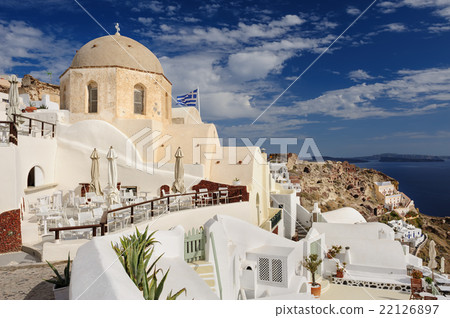 Oia before sunset at Santorini, Greece Oia before sunset at Santorini, Greece 22126897