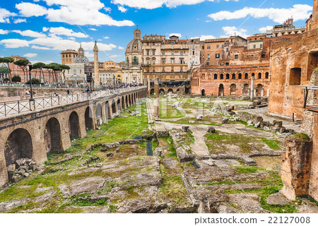 Trajan's Market in Rome, Italy 22127008