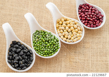 Mix of seeds beans. Mix of seeds beans. 22129667