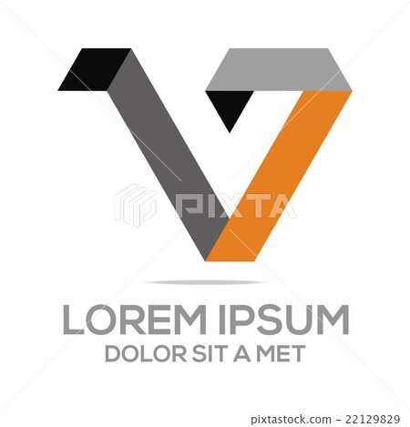 Logo Abstract Triangle Vector 22129829