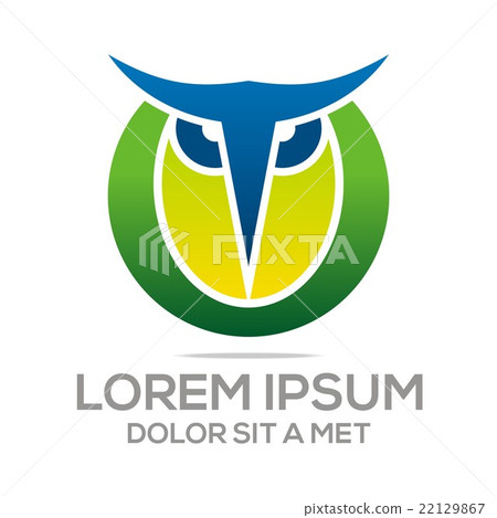 Logo Vector Letter O horn Element Abstract 22129867