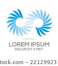 Logo Abstract Infinity Icon Idea 22129923