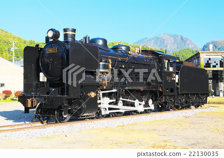 Bungo forest JNR 9600 steam locomotive Bungo forest JNR 9600 steam locomotive 22130035