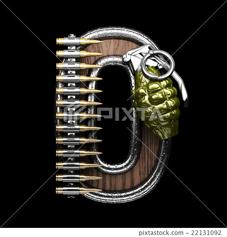 0 military letter. 3D illustration 0 military letter. 3D illustration 22131092
