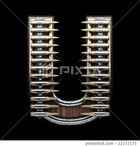 u military letter. 3D illustration 22131175