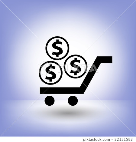 Pictograph of money 22131592