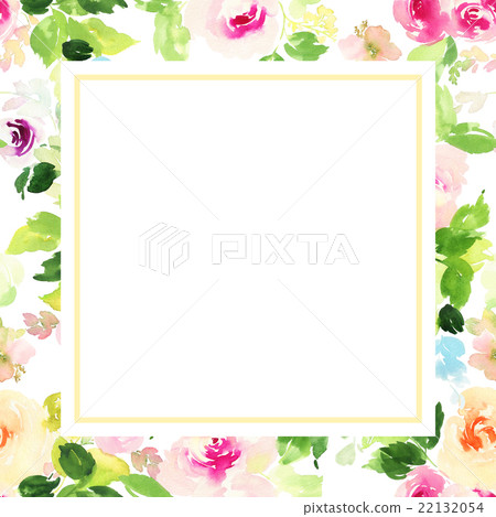 Greeting card with flowers 22132054