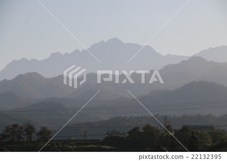 Symbol of Mt. Tateyama 2 of 100 famous Japan and Toyama prefecture 22132395