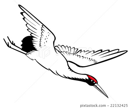 飛揚的鶴(Flying Crane,Grus japonensis) 22132425