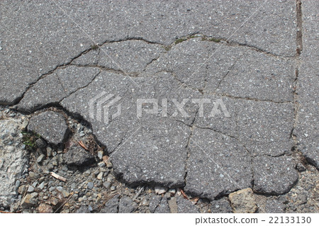 破碎的瀝青 22133130