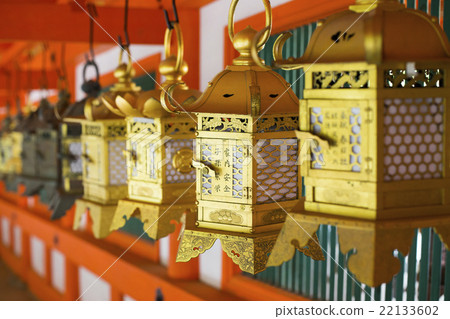 奈良縣奈良市春日町春日大社神社燈籠 奈良縣奈良市春日町春日大社神社燈籠 22133602