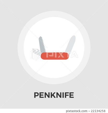 Knife vector flat icon 22134258