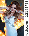 Elegant  woman. Elegant  woman. 22135788