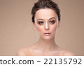 Beauty Woman face Portrait. Beauty Woman face Portrait. 22135792