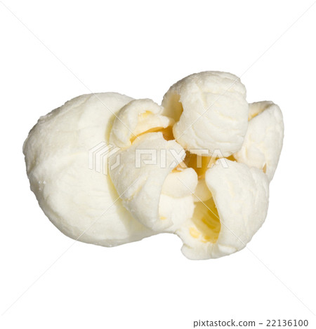 Popcorn on white 22136100