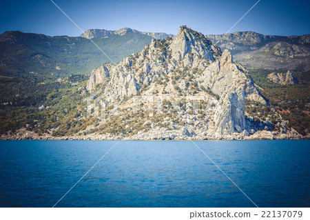 rocks in the sea 22137079