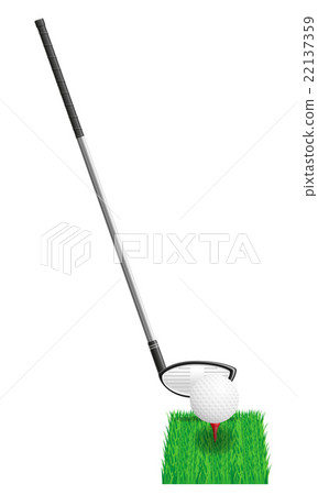 golf club vector illustration, Stock vector