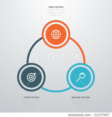 infographics three options 22137457