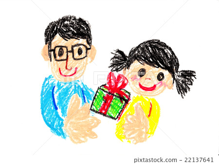 Present (crayon) 22137641