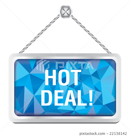 hot deal sign hot deal sign 22138142