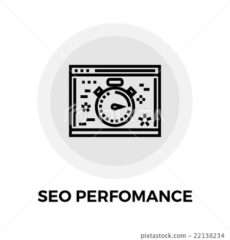 SEO performance Line Icon SEO performance Line Icon 22138234