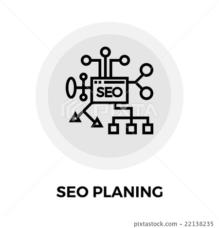 SEO Planing Line Icon 22138235