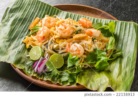 墊泰國yakisoba墊泰國泰國麵條 22138913