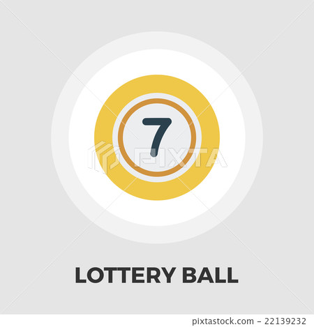 Lottery ball flat icon Lottery ball flat icon 22139232
