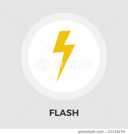 Lightning flat icon Lightning flat icon 22139254