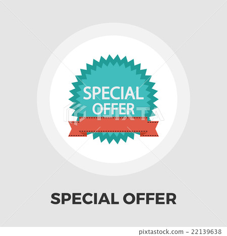 Special Offer icon flat Special Offer icon flat 22139638