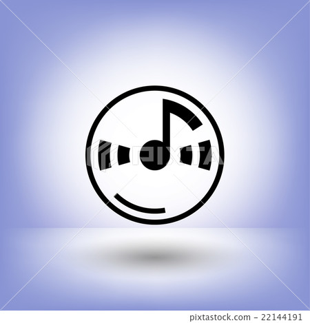 Pictograph of music note Pictograph of music note 22144191