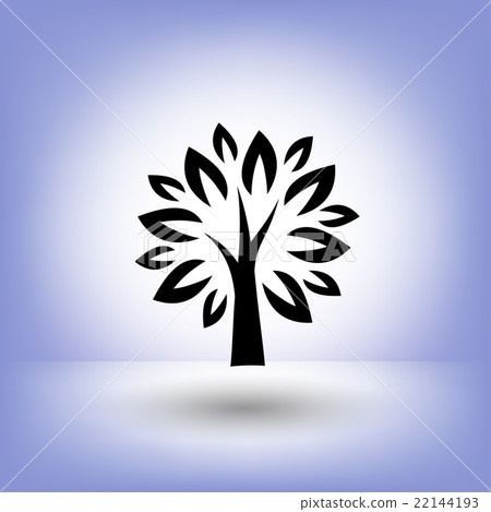 Pictograph of tree Pictograph of tree 22144193