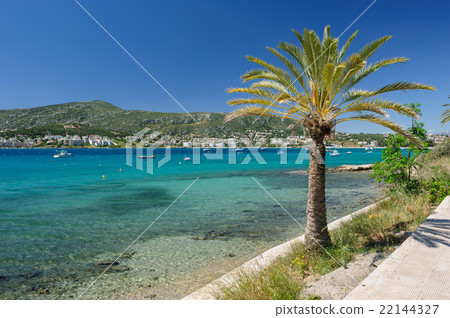 Porto Rafti harbor view, Greece 22144327