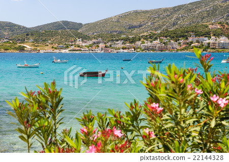 Porto Rafti harbor view, Greece 22144328