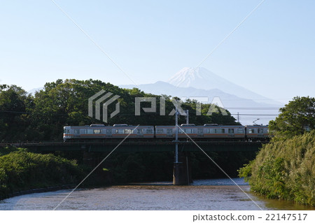東海道線和富士山 東海道線和富士山 22147517