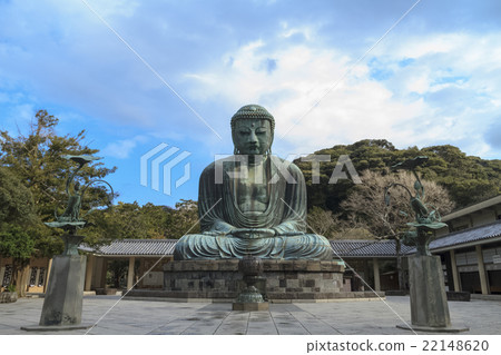 Kamakura Great Buddha in March (after renewal) 22148620