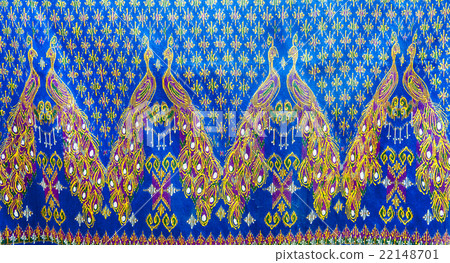 pattern of thai hand made fabric 22148701
