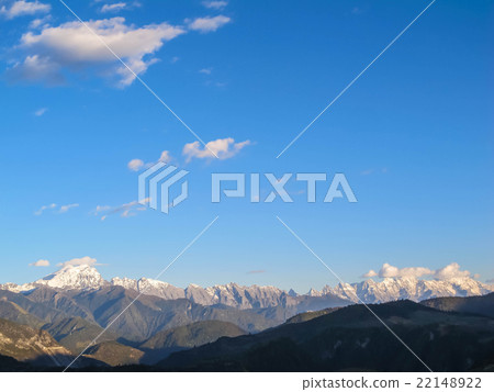 BaimangSnow Mountain in Shangri-La,Yunnan,China 22148922