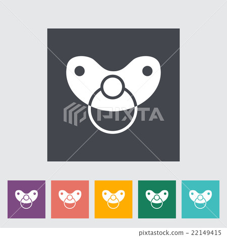 Nipple flat icon - Stock Illustration [22149415] - PIXTA