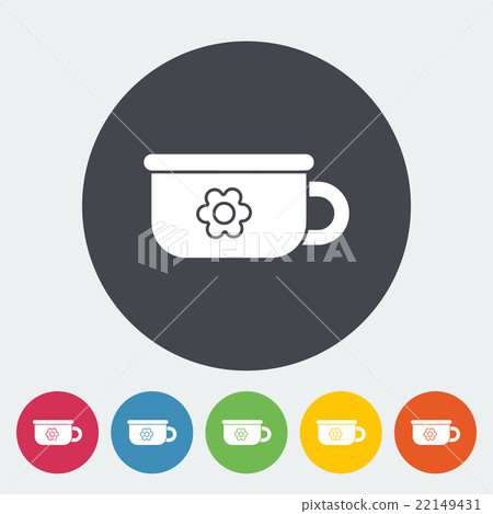 Potty flat icon 22149431