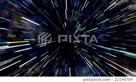 Abstract color wormhole tunnel 22149704