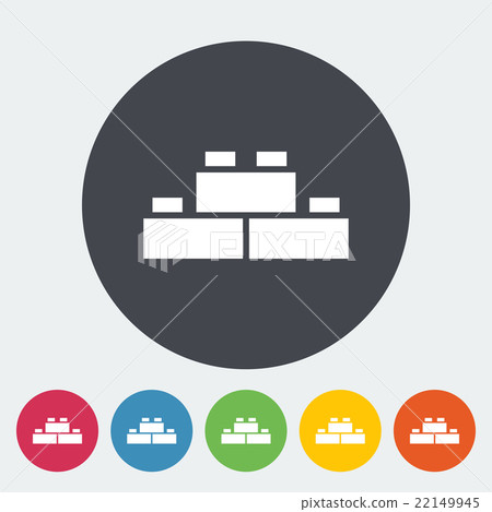Building block icon - Stock Illustration [22149945] - PIXTA