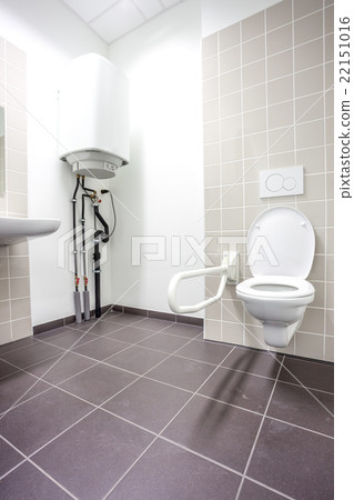 disabled toilet and an hot water boiler disabled toilet and an hot water boiler 22151016